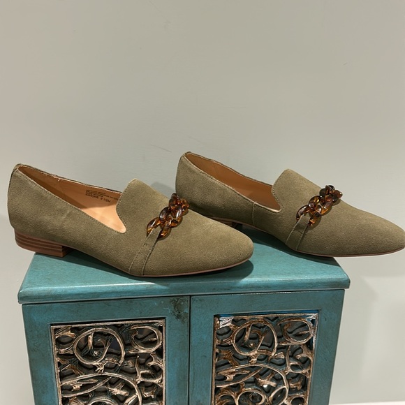 Violet & Red Simone Suede Loafers - Picture 4 of 8